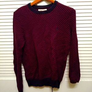 Original Penguin Check knit Jumper Sweater